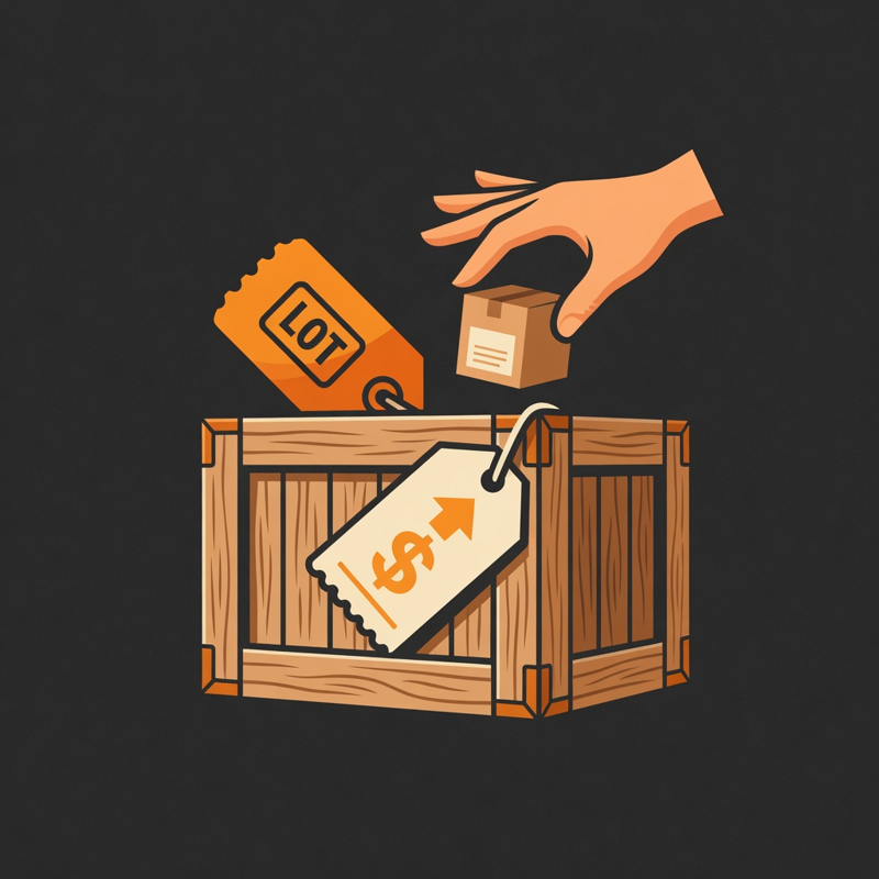 Sell: listing a crate